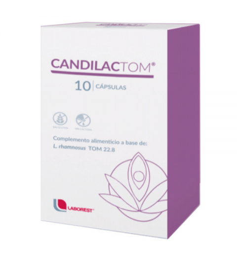 Candilactom 10 Cápsulas – Probiótico para restaurar la flora vaginal